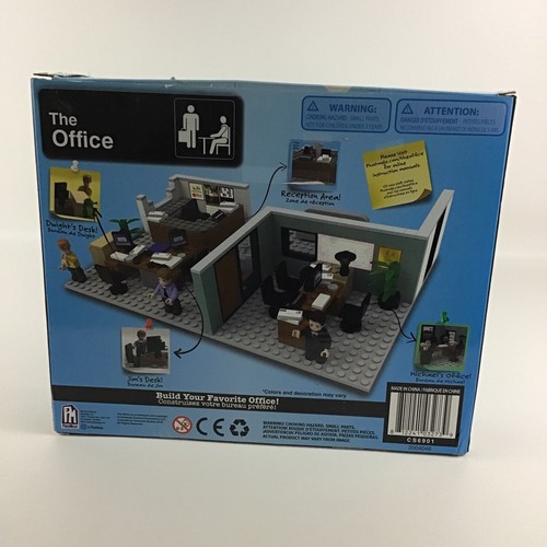 NBC The Office Dunder Mifflin Scranton Branch Construction Set Minifigures 99% - Picture 7 of 12