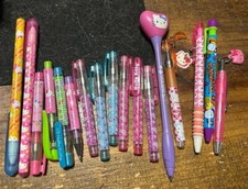 Hello Kitty Sanrio Collection Of Pens - Not Working- Dried Up Ink