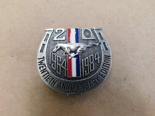 Nos Oem Ford 1984 Mustang Gt350 20th Anniversary Dash Emblem Ornament Badge