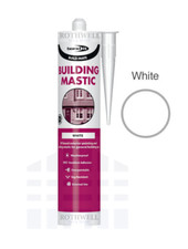 2 x BUILDING MASTIC GENERAL PURPOSE EXTERIOR ADHESIVE SEALING POINTING MASTIC