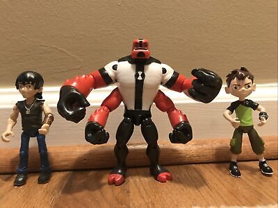 Playmates BEN 10 Reboot BEN 10 & FOUR ARMS Action Figure Lot