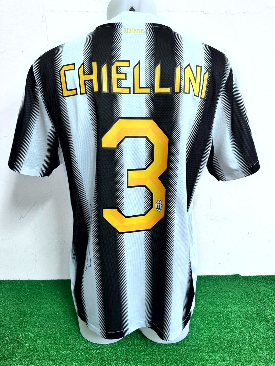 Juventus Jersey Chiellini Match Worn Issue Shirt Camiseta 2011