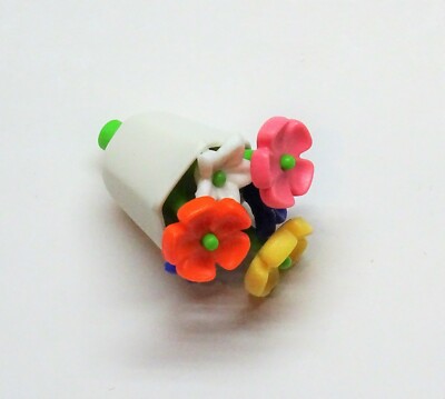PLAYMOBIL MACETERO CON Flores Planta Tiesto Pantas Jardin Granja Casa