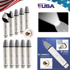 1-10Pcs Ultrasonic Piezo Dental Scaler Handpiece LED light For DTE/SATELEC