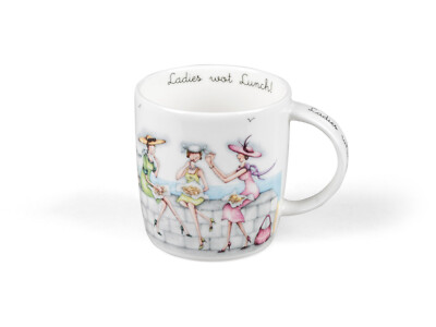 Roy Kirkham Tasse Becher Sophie Bernie Parker 320 ml '' Ladies wot Lunch! ''