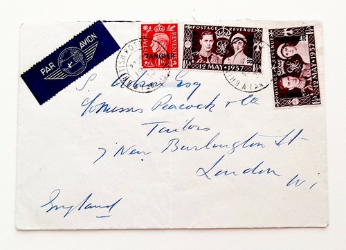 UK GB - Tangier - Airmail Sealed Hotel Cover- 1938 