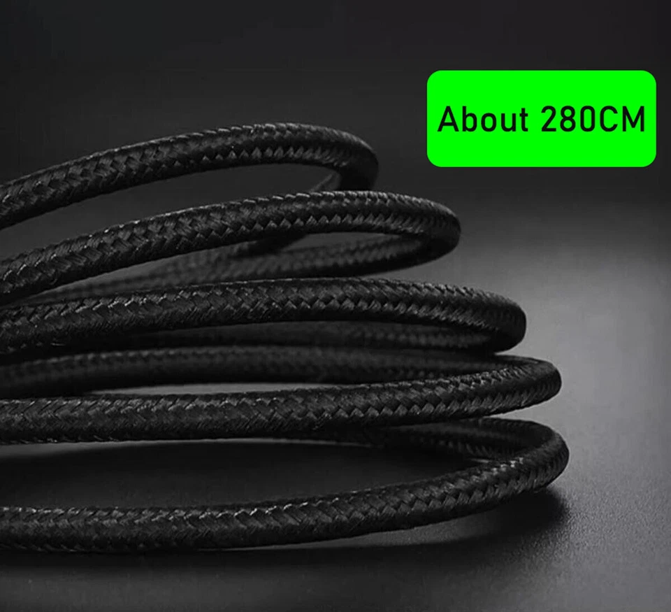 Cable de alimentación de carga USB-C original Sony de 2,8 m 9 pies para consola PS5 DualSense Edge Foto 3 de 4