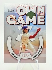 2024 Topps Archives Alex Bohm Own The Game
