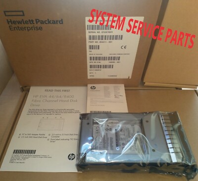 HP 300GB FC 3.5 15K RPM Hot-Plug EVA HARD DISK DRIVE 454411-001 748385-001 (NEW)