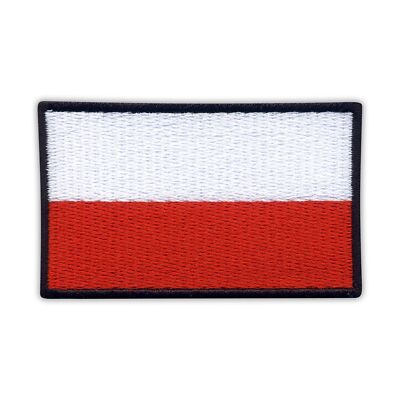 Country Flag Poland Embroidered Patch | Iron On | Military Airsoft - Foto 3