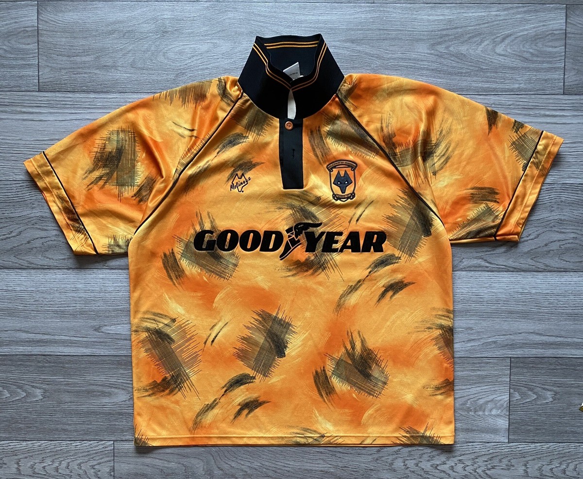 Wolverhampton Wanderers home Football Shirt Soccer Jersey