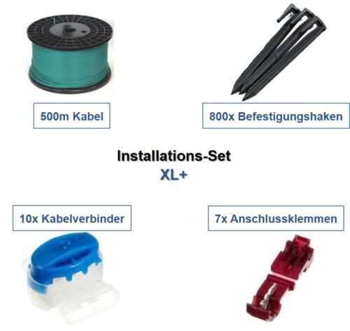 Installations-Kit XL+ Viking iMow iKit Kabel Haken Verbinder Installation Paket - Picture 1 of 7