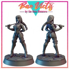 Bae Victis Devil Hunter Mistress Woman Fighter  DND D&D Miniatures