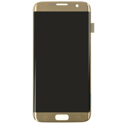 LCD Digitizer Assembly for Samsung Galaxy S7 Edge Gold Platinum  Touch Screen