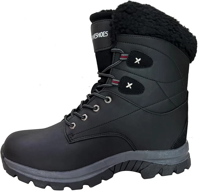 DAVESHOES Unisex Waterproof Winter Boots For Men Snow Boots for Women Non-slip