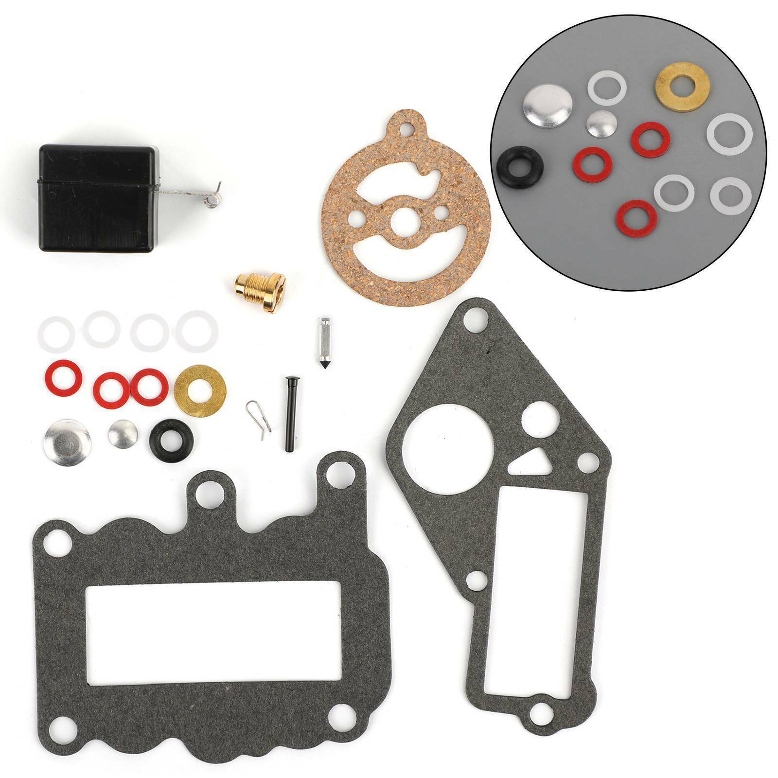 765630 Carburetor Carb Kit Rebuild for Johnson Evinrude 1964-1973 9.5 HP 382048