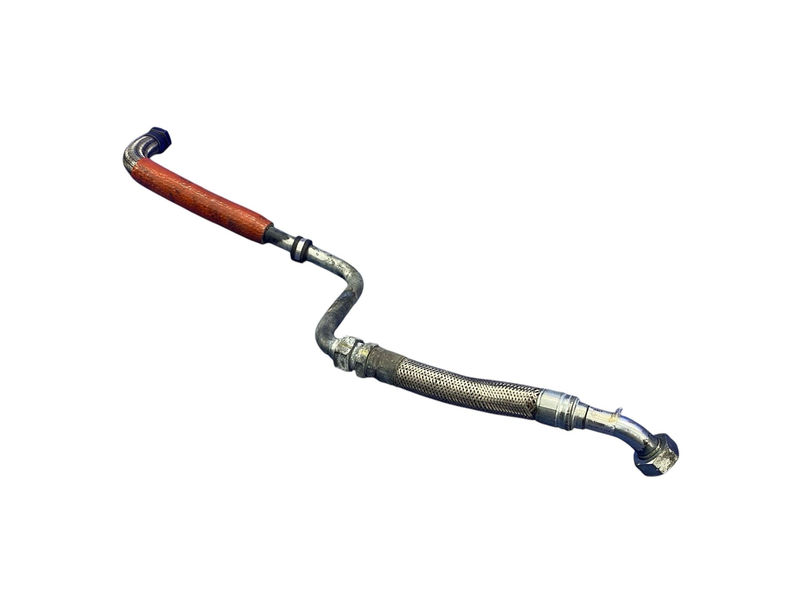 2003-2008 LAMBORGHINI GALLARDO AWD 5.0L OIL HOSE TO COOLER PIPE TUBE OEM