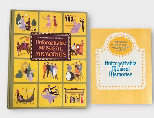 Vintage A Reader's Digest Unforgettable Musical Memories Songbook Band Film 30s - Picture 1 of 10