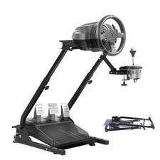 Uimoso Adjustable Steering Wheel Stand for Racing Wheels  Gear Shifters
