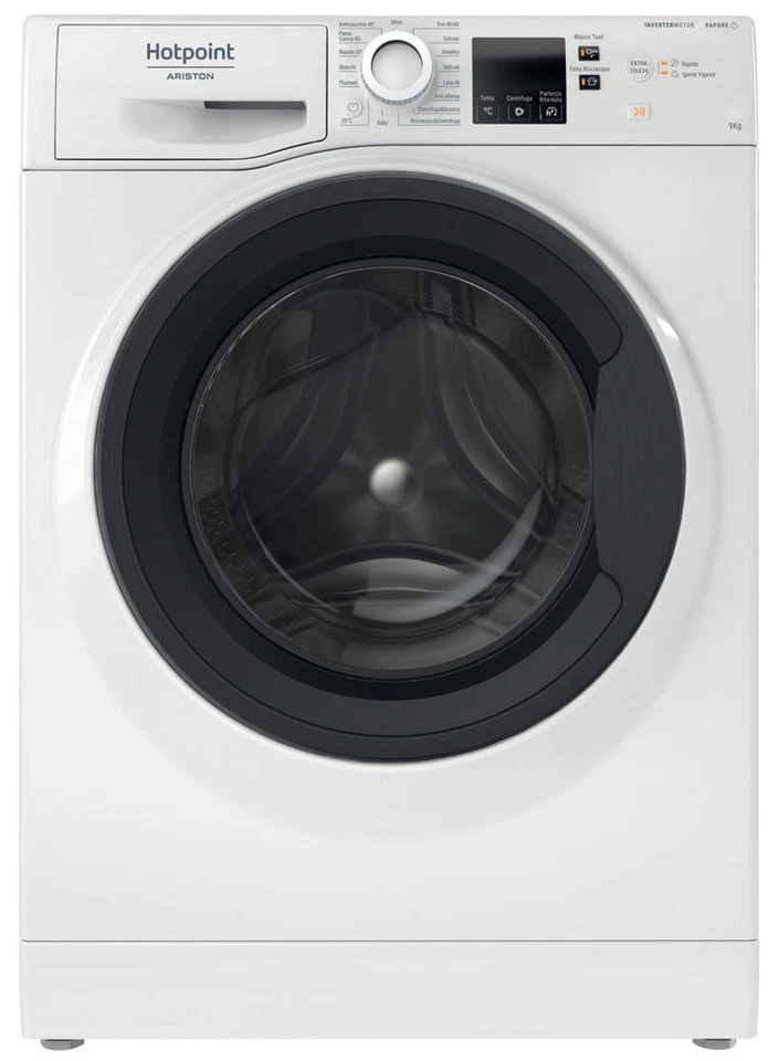 HOTPOINT ARISTON LAVATRICE 9 KG 1400 GR A-10% INVERTER VAPORE DISPLAY HOTPOINT NF97WK IT
