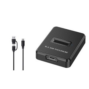 M.2 NVMe & auf USB C Station d'accueil Dualprotokoll M.2 auf USB C Adaptateur 106346
