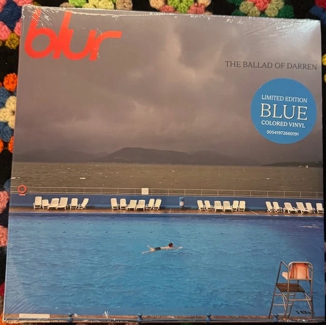 Blur - The Ballad Of Darren [Indie-Exclusive Blue Vinyl] NEW Sealed Vinyl Foto 3 de 4