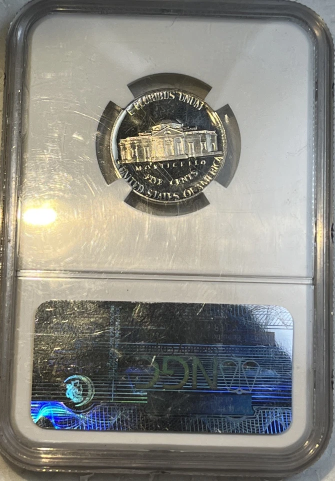 1971 -S Jefferson Nickel 5 Cents NGC Certified Proof 67 Cameo 3.2 Million Mtd - Image 2 of 4