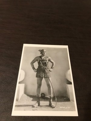 UNPOSTED  MOVIE 4 X 6 POSTCARD - FRANCIS X. BUSHMAN AS MESSELLA  IN BEN HUR