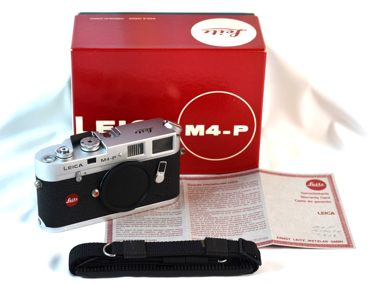 Unused Leica M4-P 70th Anniversary 1913-1983 Silver Rangefinder