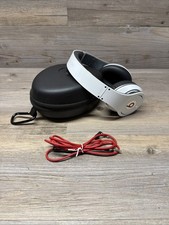 Beats by Dr. Dre Studio 1st Gen White Wired Headphones With Case