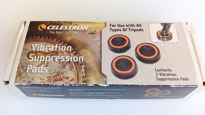 Celestron Vibration Suppression Pads # 93503 with Original Box & Instructions
