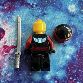 Lego Nya Minifigure Ninjago Skybound 70594 70604 ninja wrap figure retired cmf