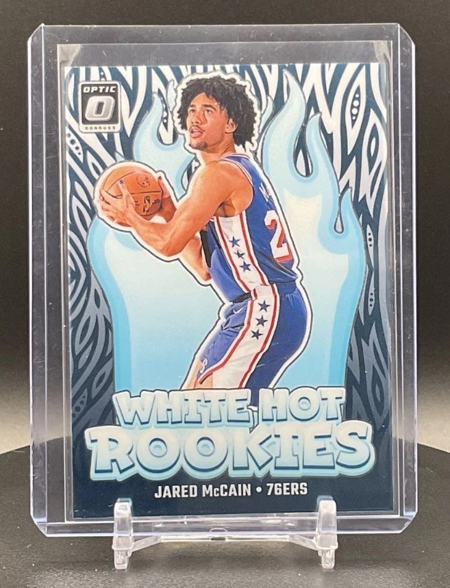 2024-25 Panini Donruss Optic - White Hot Rookies Jared McCain #2 Holo Prizm (RC)
