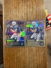 (2) 2016 Panini Prestige #83 Andrew Luck Xtra Points Gold #/50 +Purple #/100 SPs