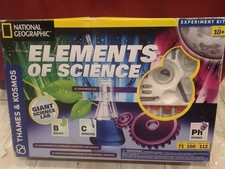 NEW National Geographic Elements Of Science Experiment Kit - Giant Science Lab