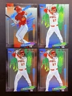 2026 Topps Finest - Mike Trout Uncommon & Common 4 Card Lot - Angels