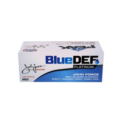 Auto Welt 1/24 - John Force 2021 Blau Def Peak Platinum Chevy Camaro - AWN004