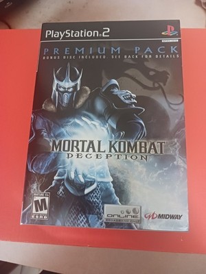 Mortal Kombat Deception Premium Pack PlayStation 2 CIB Very Good 