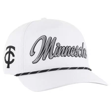 Minnesota Twins '47 Brand Hitch White Speckle Adjustable Rope Hat