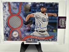 2025 Topps Archives  - Auto - Relic - Clayton Kershaw #R-CK (MEM) 1/1