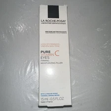 La Roche-Posay M54794 Vitamin C Moisturizer Eye Cream - 0.5oz Ex 2028 FREESHIP⭐️