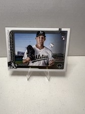 Topps 2025 Series 2 Brady Basso RC Golden Mirror Image  #443 Oakland Athletics  