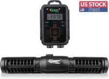 US Stock hygger Aquarium Wave Maker 18W Cross Flow Pump LED Controller