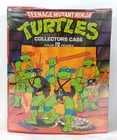 TMNT Ninja Turtles Figure Collectors Carrying Case Complete w Trays 1988 Mint