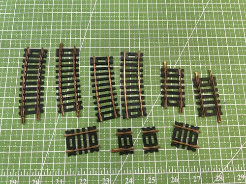 Atlas HO "Snap or Custom" Track Assortment, #47, 10 Sections - Picture 4 of 5