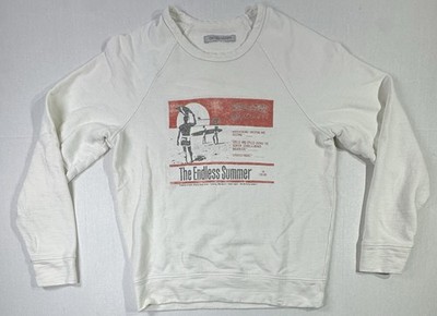 Outerknown x The Endless Summer Sweatshirt White Surf Movie Graphic Crewneck