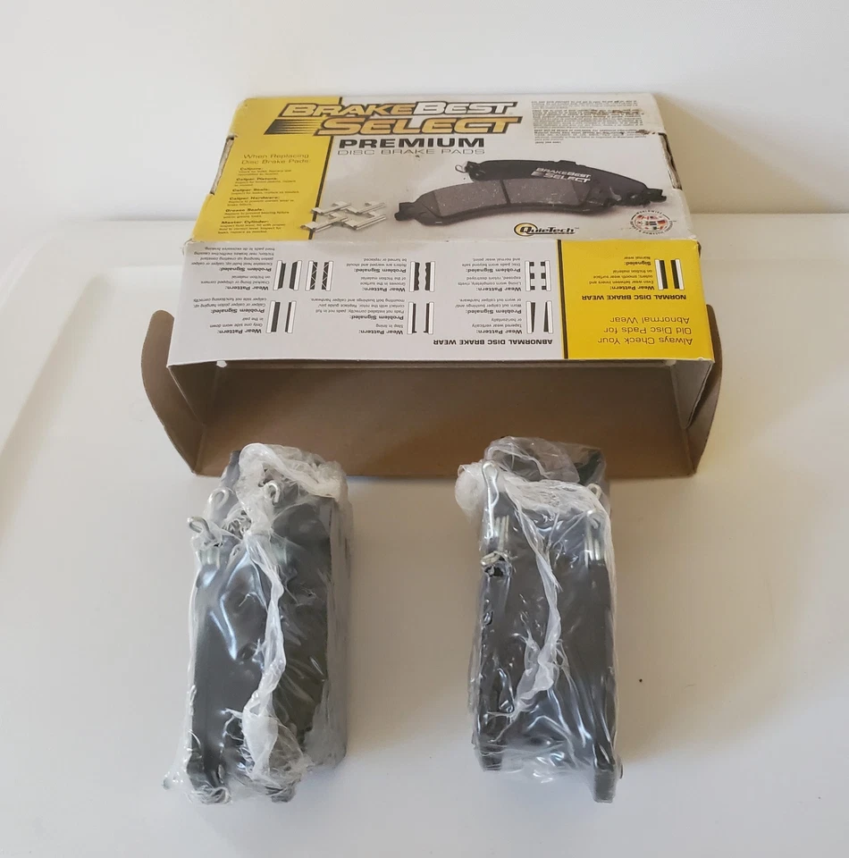 Pastillas de freno de disco delantero semimetálicas BrakeBest Select Premium Chrysler Dodge Foto 4 de 4