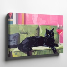 Wall Art Canvas a Modern Stylized Image of a ...