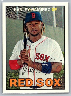 Hanley Ramirez 2016 Topps Heritage Boston Red Sox 45
