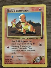 Pokémon TCG Blaine's Charmander Gym Challenge 60/132 Unlimited Common 50 HP